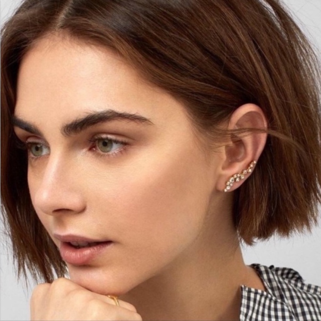 Nwt Baublebar Farah Ear Crawler Earrings 17$